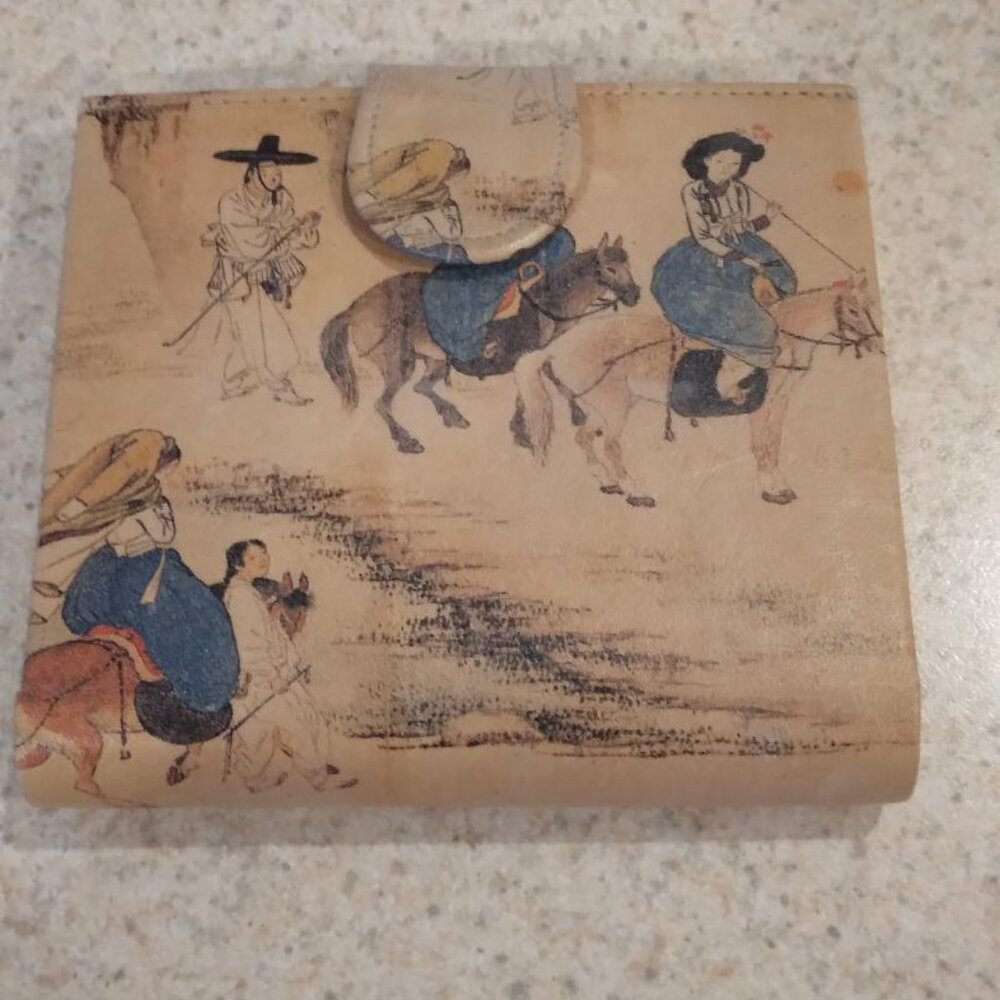South Korean Leather Wallet